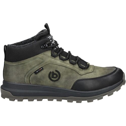 Schuhe Herren Boots Bugatti Stiefelette Grün