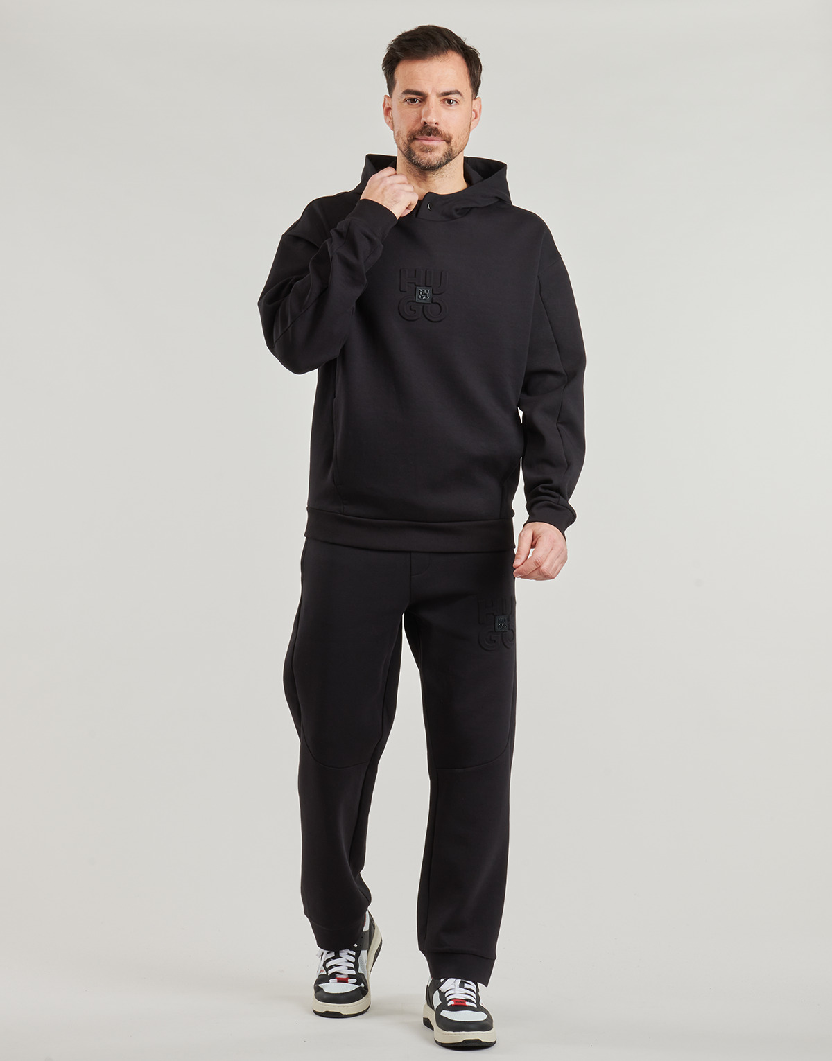 Kleidung Herren 5-Pocket-Hosen HUGO Debospant Schwarz