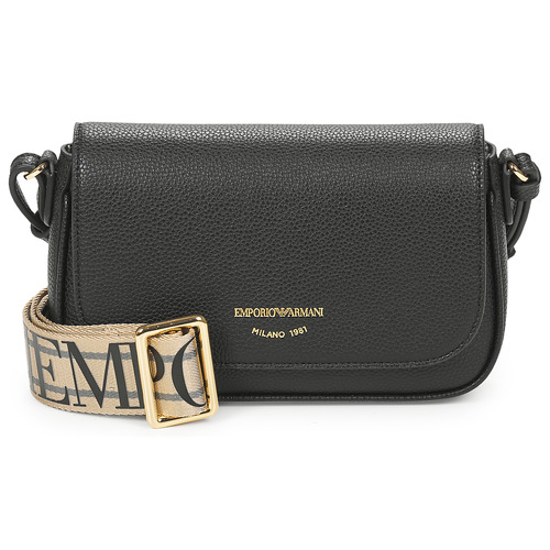 Taschen Damen Umhängetaschen Emporio Armani WALLET ON CHAIN LILLY-SLG Schwarz