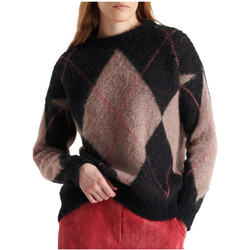 Kleidung Damen Sweatshirts Crochè CR07451 Schwarz
