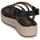 Schuhe Damen Sandalen / Sandaletten MICHAEL Michael Kors LYNN ESPADRILLE SANDAL Schwarz