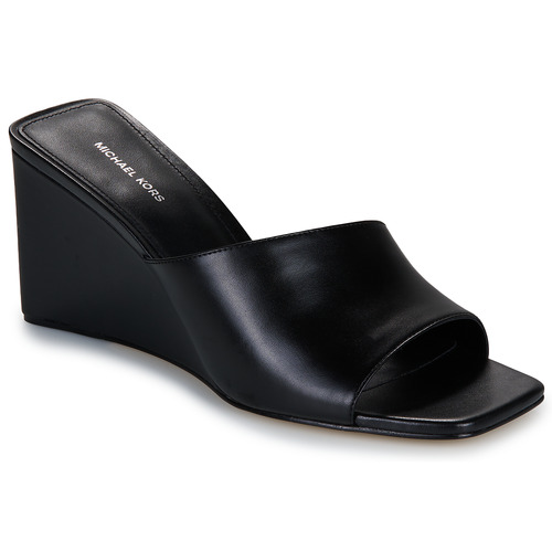 Schuhe Damen Pantoffel MICHAEL Michael Kors MERRIAM WEDGE Schwarz
