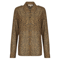 Kleidung Damen Hemden MICHAEL Michael Kors CHEETAH BTN DOWN BLS Leopard