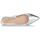 Schuhe Damen Ballerinas Love Moschino LAME BALLERINA Silbern