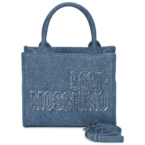 Taschen Damen Handtasche Love Moschino SMART DAILY BAG JC4244 Blau