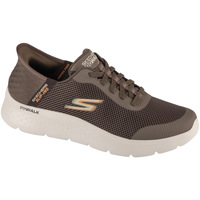 Schuhe Herren Sneaker Low Skechers Slip-Ins: Go Walk Flex - Hands Up Braun