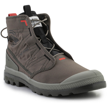 Schuhe Sneaker High Palladium Pampa Travel Lite 79104-309-M Olivia Night Grün