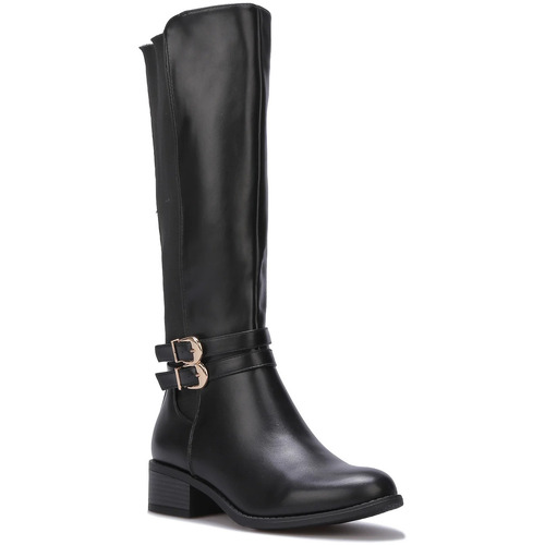 Schuhe Damen Stiefel La Modeuse 72978_P172029 Schwarz