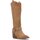 Schuhe Damen Stiefel La Modeuse 72987_P172085 Beige