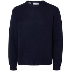 Kleidung Herren Pullover Selected 16094643 CODY-SKY CAPTAIN Blau