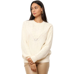 Kleidung Damen Pullover La Modeuse 72334_P169854 Beige