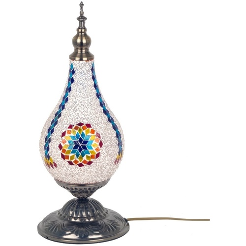 Home Tischlampen Signes Grimalt Mosaiklampe Multicolor