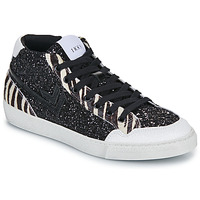 Schuhe Damen Sneaker High Ikks B180055 Schwarz / Weiss
