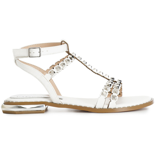 Schuhe Damen Sandalen / Sandaletten Café Noir C1GD9004 Weiss