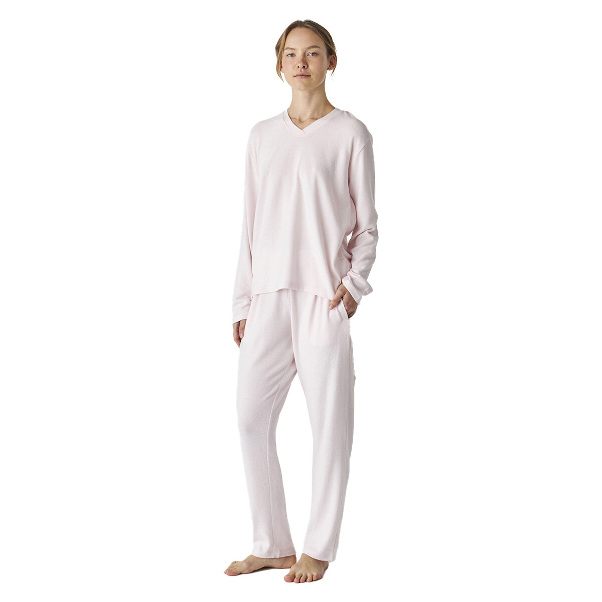 Kleidung Damen Pyjamas/ Nachthemden J&j Brothers JJB5-EP1902 Rosa