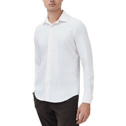 Kleidung Herren Langärmelige Hemden Suns CMS53001U Weiss