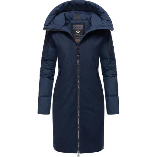 Kleidung Damen Mäntel Ragwear Wintermantel Jumana Blau