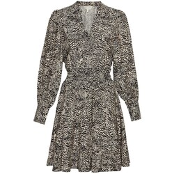 Kleidung Damen Kleider Moss Copenhagen Robe chemise femme  Amabella AOP Grau