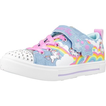 Schuhe Mädchen Sneaker Skechers TWINKLE TOES: TWINKLE SPARK Blau