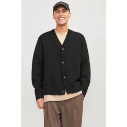 Kleidung Herren Pullover Jack & Jones 12262048 FREDERICK-BLACK Schwarz