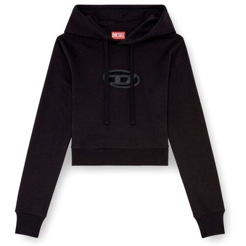 Kleidung Damen Sweatshirts Diesel A15714 0GRAC - F-SLIMMY-HD-9XX Schwarz
