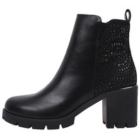 Schuhe Damen Low Boots Isteria 24244 Schwarz