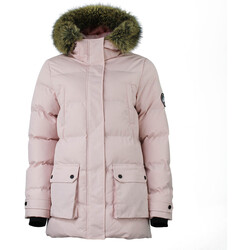 Kleidung Damen Parkas Peak Mountain Parka femme ANABEL Rosa