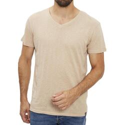 Kleidung Herren T-Shirts & Poloshirts Paname Brothers PB-TOM Beige