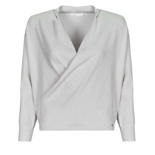 Kleidung Damen Strickjacken Les Petites Bombes LUDIVINE Blau / Wiener mandel