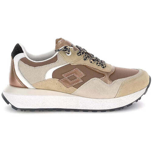 Schuhe Damen Sneaker Lotto  Beige