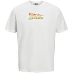 Kleidung Herren T-Shirts & Poloshirts Jack & Jones 12257928 Weiss