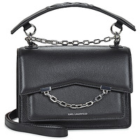 Taschen Damen Umhängetaschen Karl Lagerfeld K/SEVEN GRAINY SHOULDER BAG Schwarz