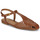 Schuhe Damen Ballerinas Unisa BABIC Camel