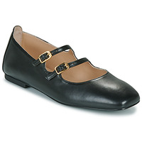 Schuhe Damen Ballerinas Unisa BERLEY Schwarz