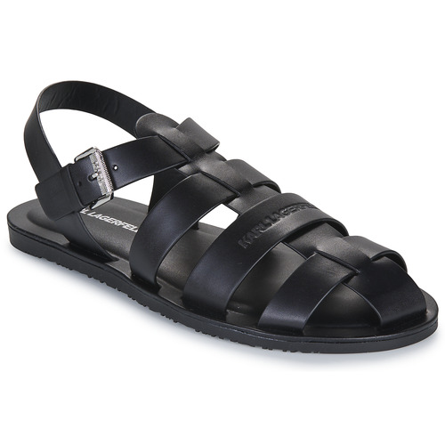 Schuhe Herren Sandalen / Sandaletten Karl Lagerfeld KASTOR III Fisherman Schwarz