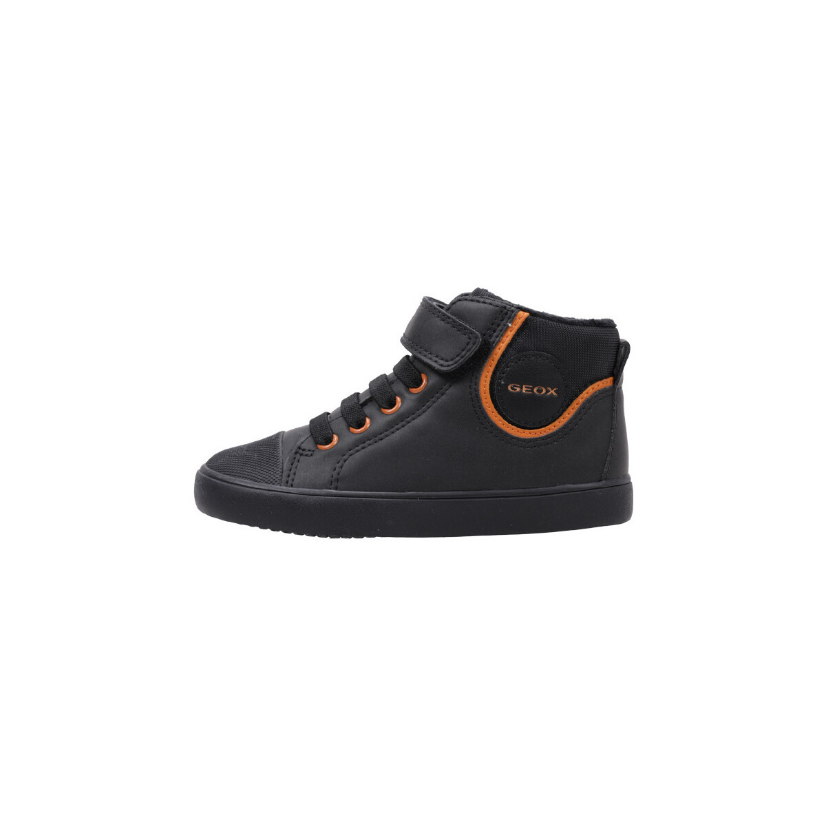 Schuhe Jungen Sneaker Low Geox B GISLI BOY C Schwarz