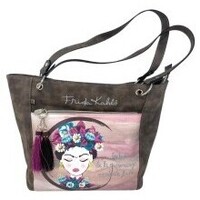 Taschen Damen Umhängetaschen Frida Kahlo Damenaccessoires  k4946 braun Braun