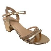 Schuhe Damen Multisportschuhe Bienve Frau  Zeremonie jj23-37 Lachs Silbern