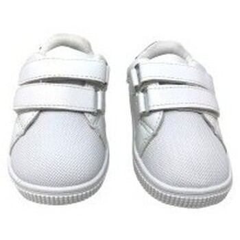 Bubble Bobble c307 blauer Kinderschuh Weiss