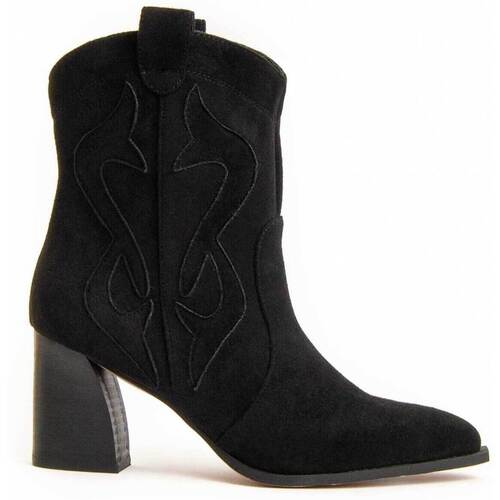 Schuhe Damen Klassische Stiefel Montevita 96621 Schwarz