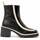 Schuhe Damen Klassische Stiefel Montevita 96639 Schwarz