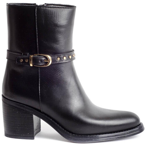 Schuhe Damen Low Boots Alpe 5200 Schwarz
