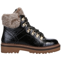 Schuhe Damen Low Boots Tamaris 12626443  028-BLACK CROCO 1-26264-43 Schwarz