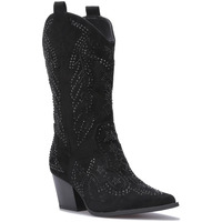 Schuhe Damen Stiefel La Modeuse 73208_P172259 Schwarz