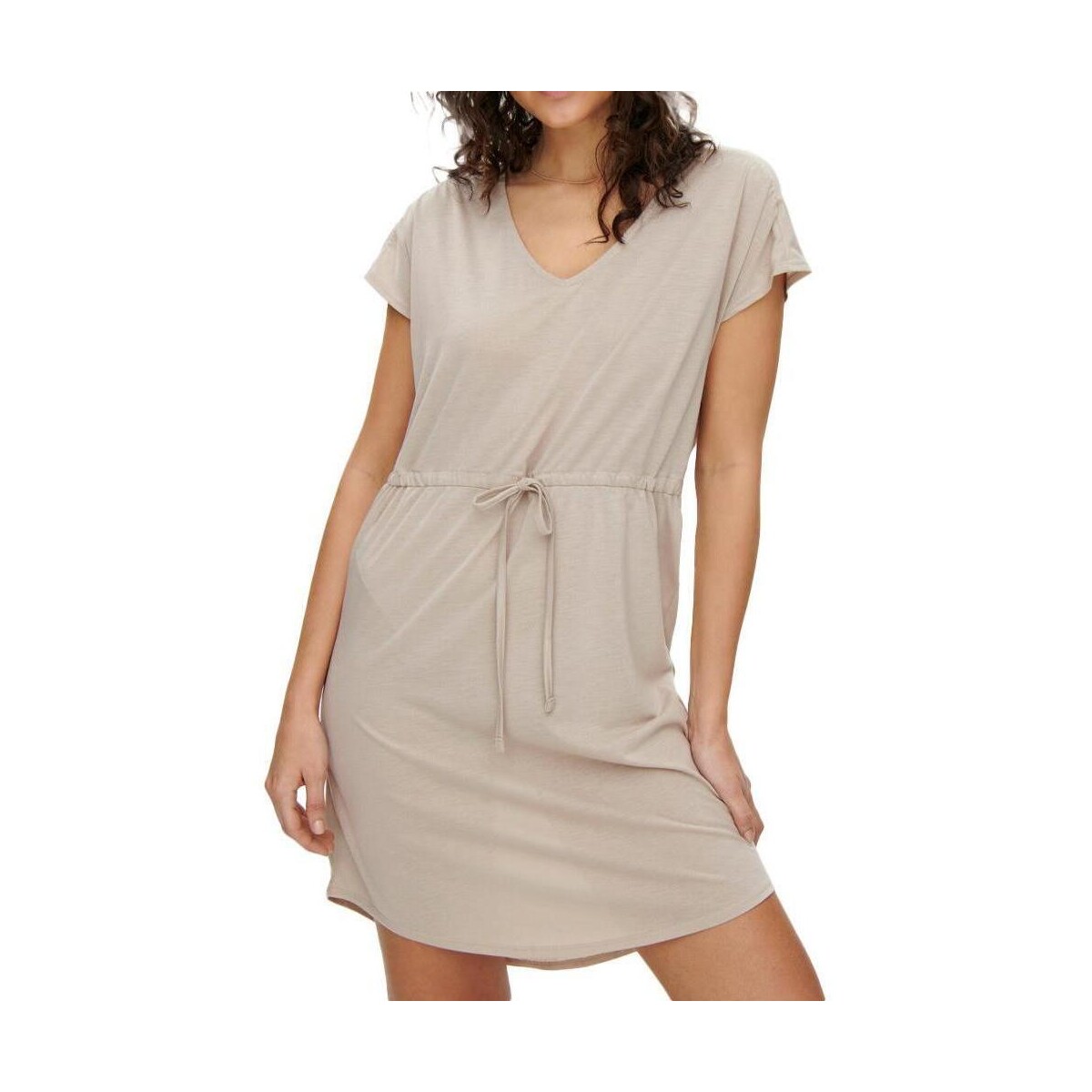 Kleidung Damen Kleider JDY 15257679 Beige