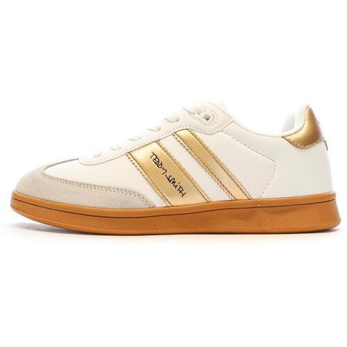 Schuhe Damen Sneaker Low Teddy Smith TDS-120033 Weiss