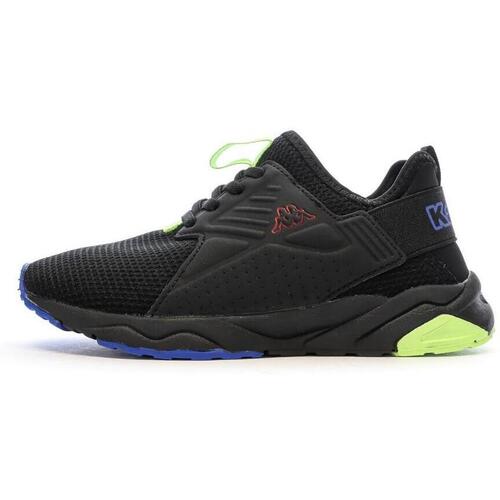 Schuhe Jungen Sneaker Low Kappa 36153ZW Schwarz