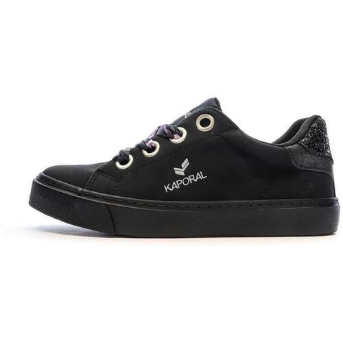 Schuhe Damen Sneaker Low Kaporal C400210 Schwarz