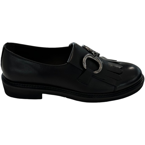 Schuhe Damen Slipper Franco Fedele 2192 Schwarz