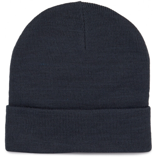 Accessoires Jungen Mütze K-Up Bonnet à maille fine Blau